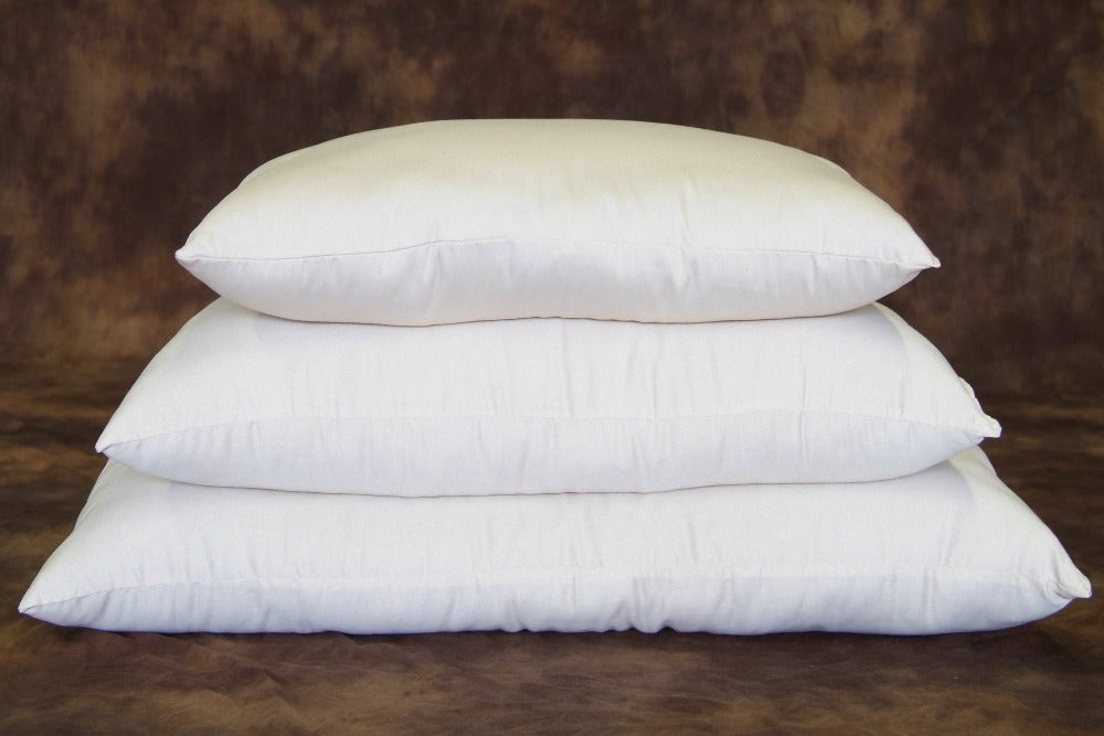 Organic Cotton Throw Pillows Natural